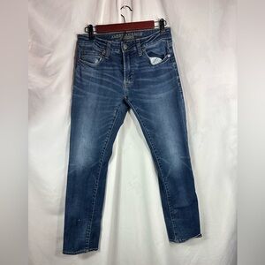 American EAgle slim straight jeans size 28